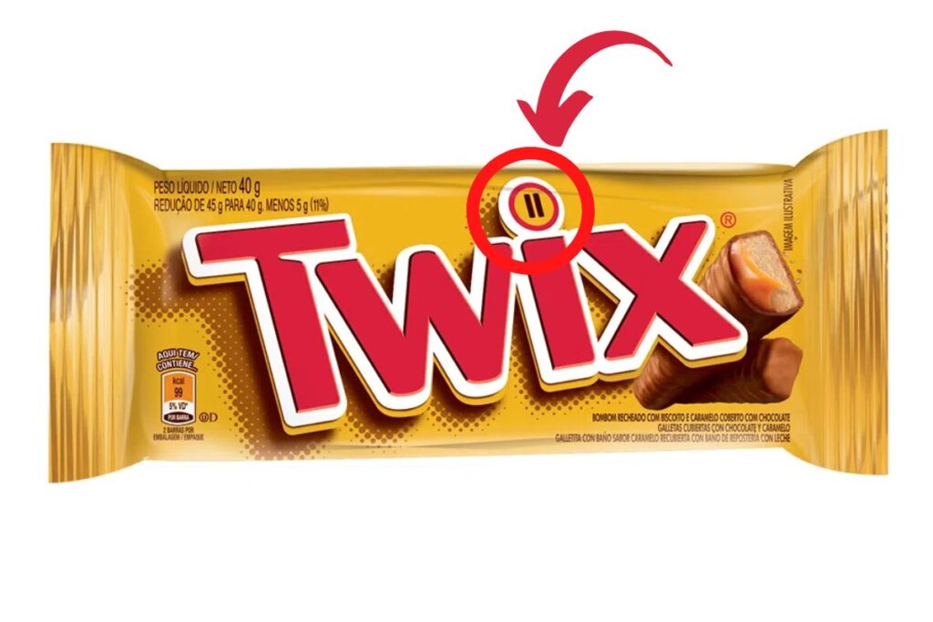  Chocolate Twix fsheh një mesazh në paketimin e tij; shikoni cila