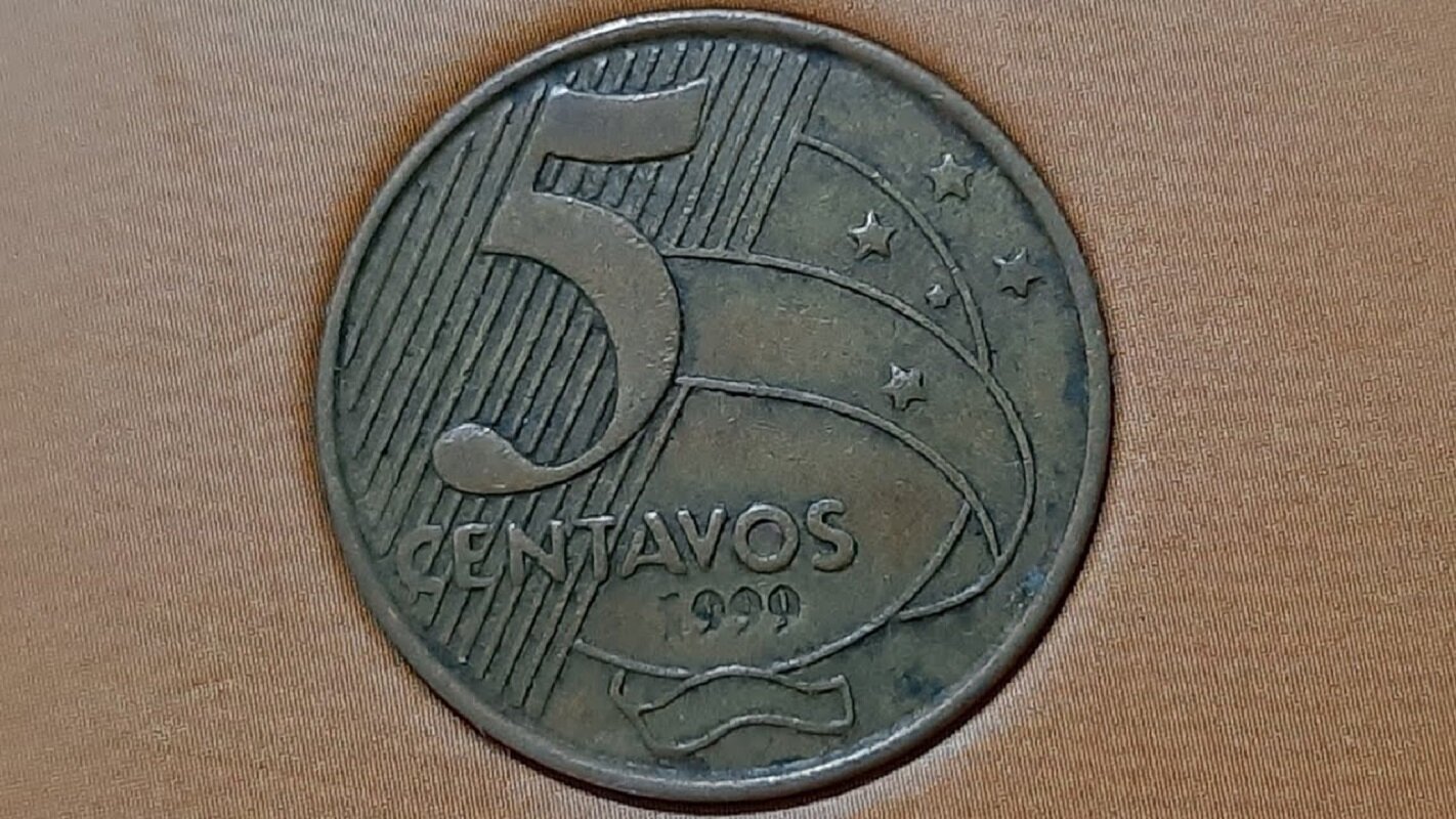  5 centų moneta gali būti verta iki 40 realų dolerių