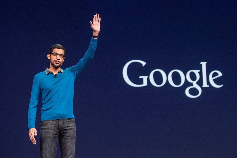  Pichai Sundar, penaeth Indiaidd y conglomerate Google